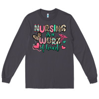 Smoke nursing is a work of heart Long Sleeve Tee - RanaPortraitStore