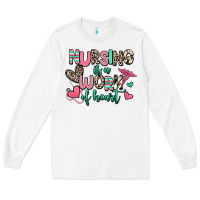 White nursing is a work of heart Long Sleeve Tee - RanaPortraitStore
