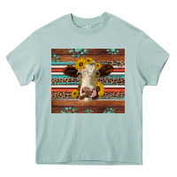 Arona western sunflowers gemstone heifer Heavy Core Tee - Jasminsmagicworld