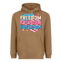 Toasted Coconut Freedom freedom freedom Heavyweight Hoodie - FaDigitalArtStudio