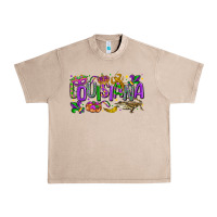 French Oak louisiana mardi gras Urban Heavy Tee - LillyAllenDesigns