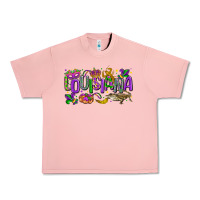 Salmon louisiana mardi gras Urban Heavy Tee - LillyAllenDesigns