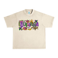 Sandshell louisiana mardi gras Urban Heavy Tee - LillyAllenDesigns
