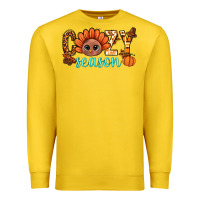 Lemon turkey cozy season thanksgiving bbs Premium Sweatshirt - BundleAndBundleShop
