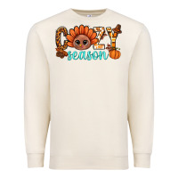 Sandshell turkey cozy season thanksgiving bbs Premium Sweatshirt - BundleAndBundleShop