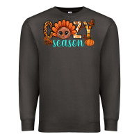 Smoke turkey cozy season thanksgiving bbs Premium Sweatshirt - BundleAndBundleShop