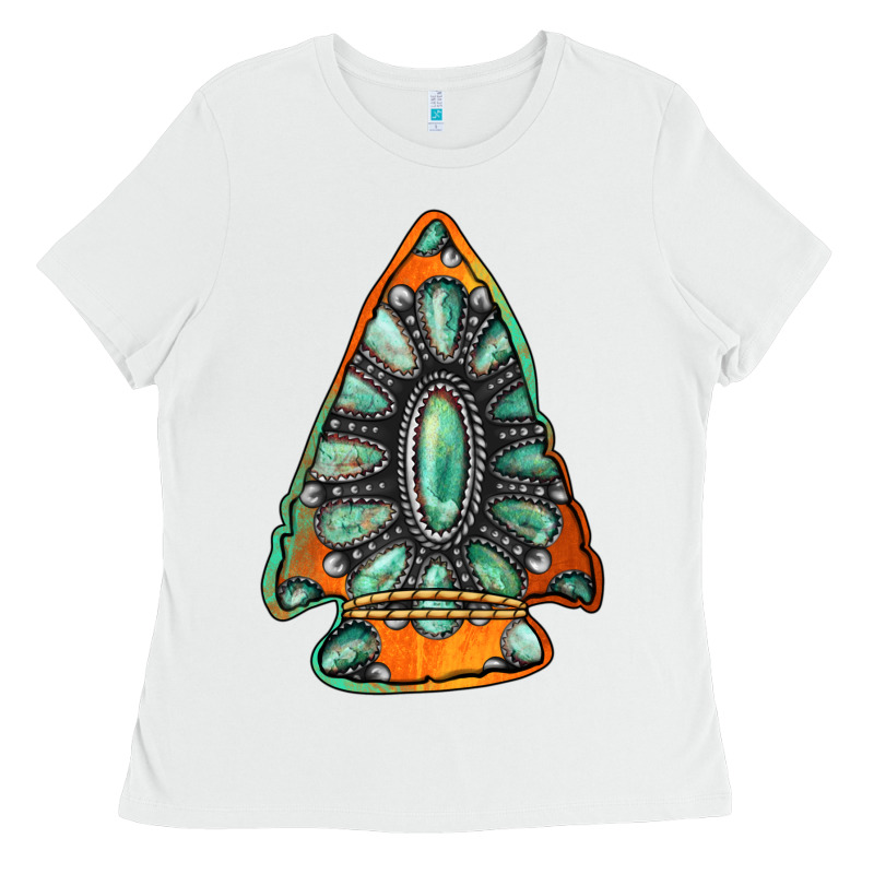 Gemstone Arrowhead Ladies Tee by Jasminsmagicworld | Teevron