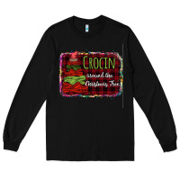 Black Crocin around the christmas tree Long Sleeve Tee - Bettercallsaul