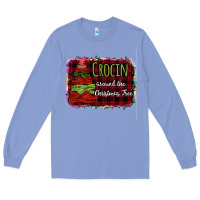 Colony Blue Crocin around the christmas tree Long Sleeve Tee - Bettercallsaul