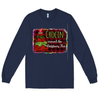 Navy Crocin around the christmas tree Long Sleeve Tee - Bettercallsaul