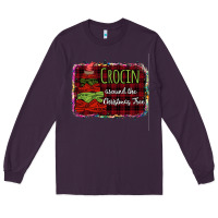 Plum Crocin around the christmas tree Long Sleeve Tee - Bettercallsaul