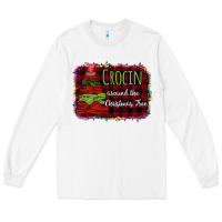 White Crocin around the christmas tree Long Sleeve Tee - Bettercallsaul
