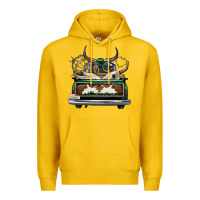 Lemon cowhide and hunter truck olivia Premium Hoodie - OliviaCreatesArt