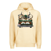 Pina Colada cowhide and hunter truck olivia Premium Hoodie - OliviaCreatesArt