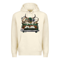 Sandshell cowhide and hunter truck olivia Premium Hoodie - OliviaCreatesArt