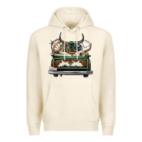 Tofu cowhide and hunter truck olivia Premium Hoodie - OliviaCreatesArt