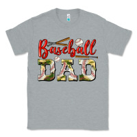 Heather Grey baseball dad Classic Tee - BundleAndBundleShop