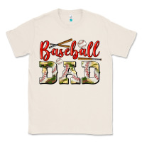 Natural baseball dad Classic Tee - BundleAndBundleShop