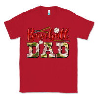 Red baseball dad Classic Tee - BundleAndBundleShop