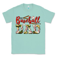 Seafoam baseball dad Classic Tee - BundleAndBundleShop