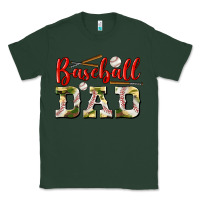 Sports Green baseball dad Classic Tee - BundleAndBundleShop