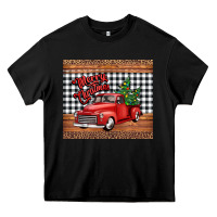 Black merry Christmas truck Heavy Core Tee - Jasminsmagicworld