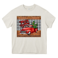 Merry Christmas Truck Heavy Core Tee | Teevron