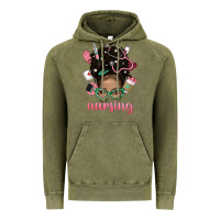 Vintage Olive Afro Messy Bun Nursing Bbs Vintage Hoodie - BundleAndBundleShop