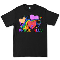 Black proud ally Premium Tee - MaliasSmallBusiness
