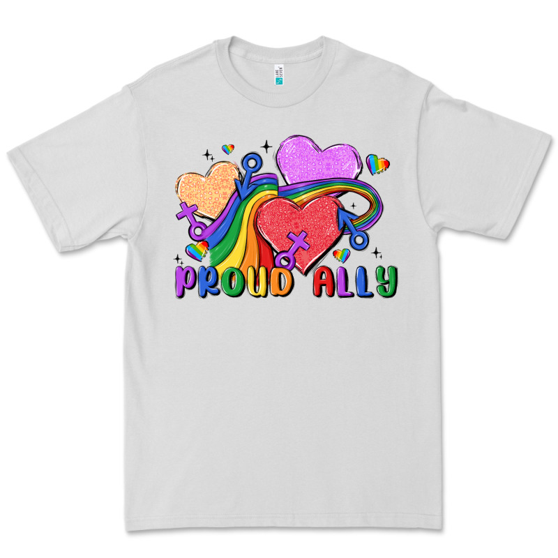 Proud Ally Premium Tee by MaliasSmallBusiness | Teevron