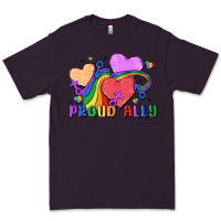 Plum proud ally Premium Tee - MaliasSmallBusiness