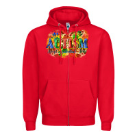 Red Autism accept understand love Zipper Hoodie - CowGirlArtShop