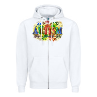 White Autism accept understand love Zipper Hoodie - CowGirlArtShop