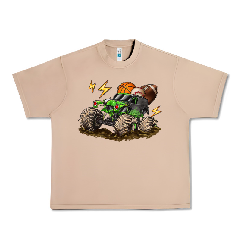 Monster Truck Sports Urban Heavy Tee by LillyAllenDesigns | Teevron