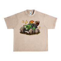 French Oak monster truck sports Urban Heavy Tee - LillyAllenDesigns