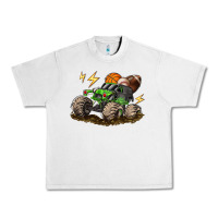 Lunar Rock monster truck sports Urban Heavy Tee - LillyAllenDesigns