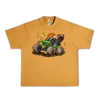 Peanut Butter monster truck sports Urban Heavy Tee - LillyAllenDesigns