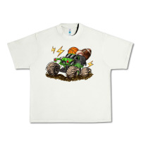 Pistachio monster truck sports Urban Heavy Tee - LillyAllenDesigns