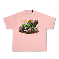 Salmon monster truck sports Urban Heavy Tee - LillyAllenDesigns