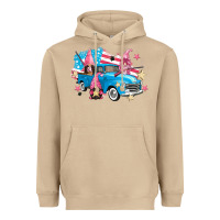 Mushroom American truck gnomes Heavyweight Hoodie - FaDigitalArtStudio