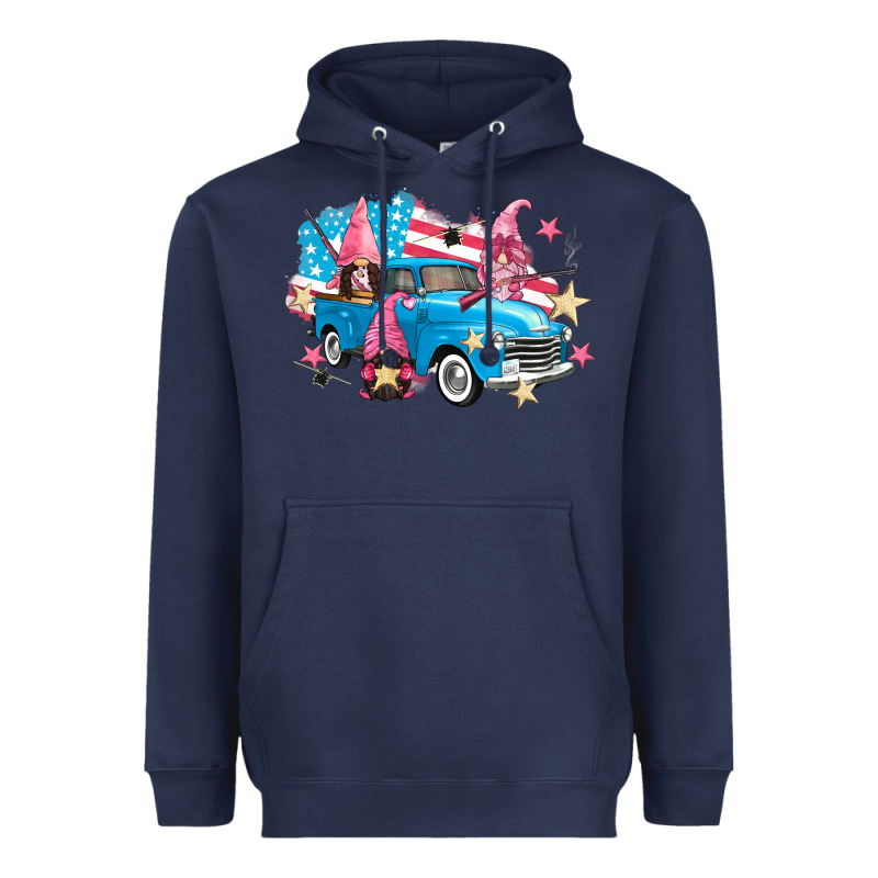 American Truck Gnomes Heavyweight Hoodie by FaDigitalArtStudio | Teevron