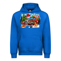 Cobalt Christmas truck Urban Hoodie - CowhideDigitalArt
