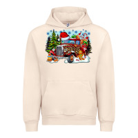 Sandshell Christmas truck Urban Hoodie - CowhideDigitalArt