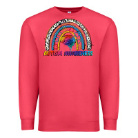 Cardinal Autism Awareness rainbow Premium Sweatshirt - FaDigitalArtStudio