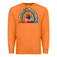 Carrot Autism Awareness rainbow Premium Sweatshirt - FaDigitalArtStudio