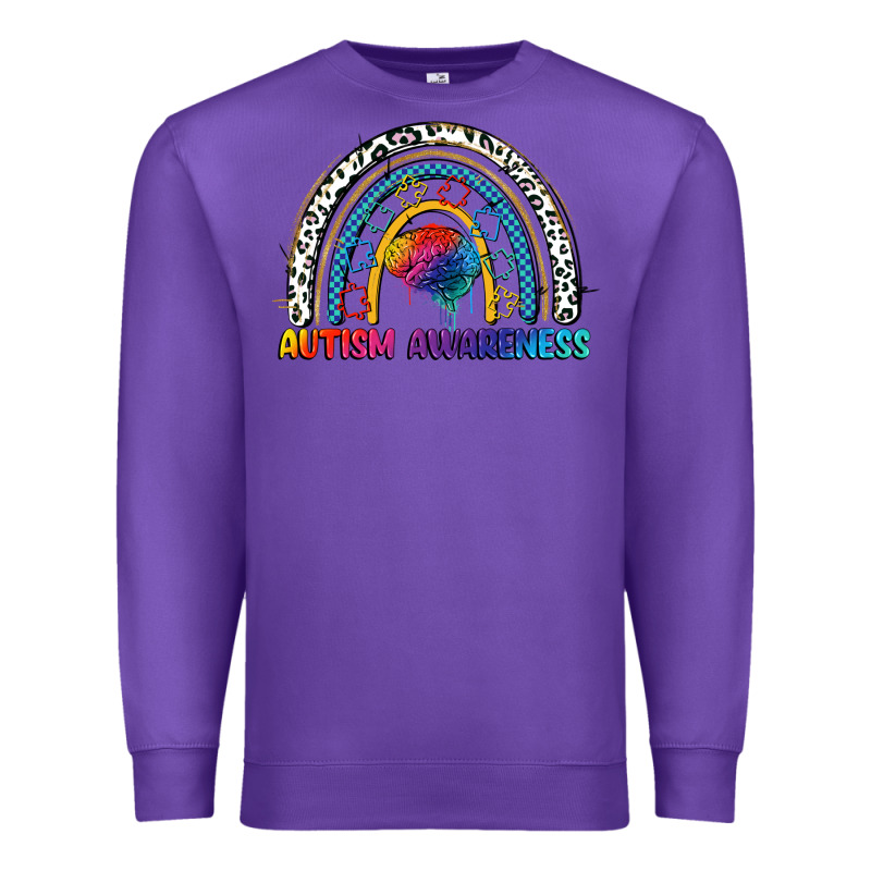Autism Awareness Rainbow Premium Sweatshirt by FaDigitalArtStudio | Teevron