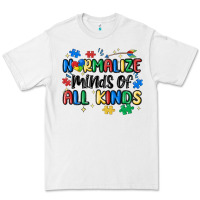 White normalize minds of all kinds Premium Tee - MaliasSmallBusiness