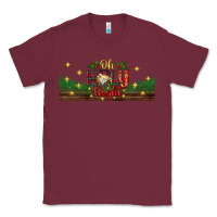 Burgundy oh holy night Classic Tee - BundleAndBundleShop