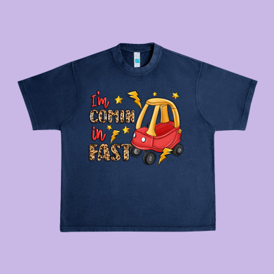 I'm Comin In Fast Urban Heavy Tee Designed By Lillyallendesigns