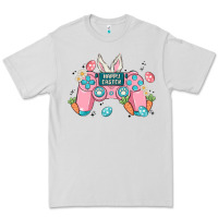 Dove Grey happy easter Premium Tee - MaliasSmallBusiness